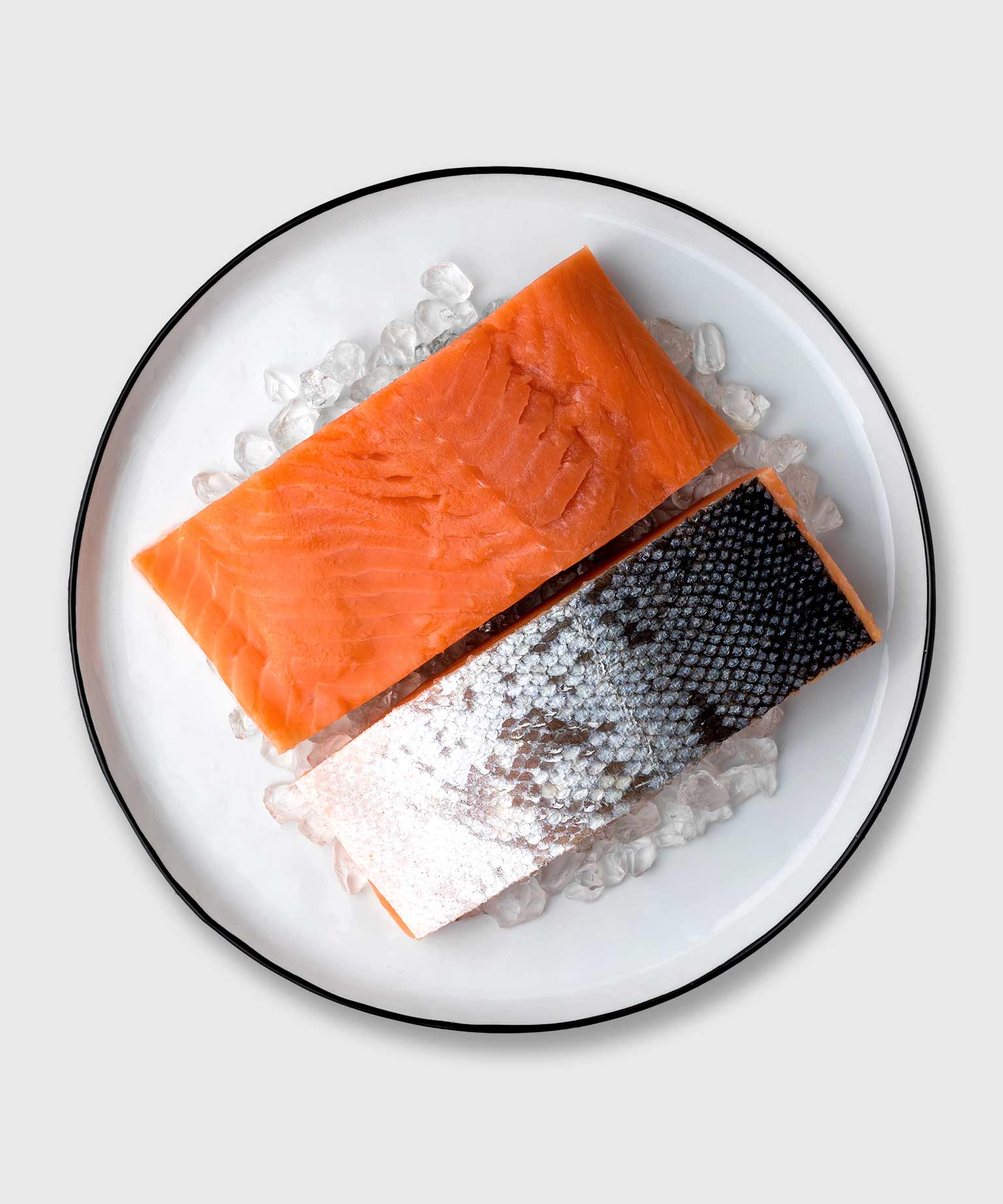 Coho RED Salmon PREMIUM boneless Fillet Skin-on approx 210g