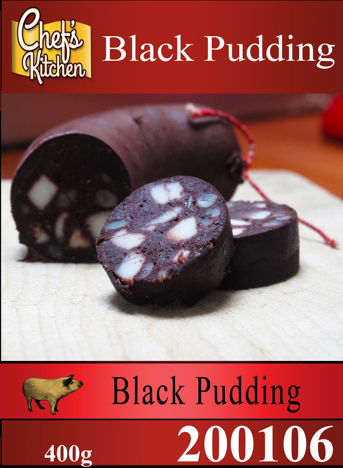Black Pudding 500g (blood sausage) – ไส้กรอก เลือด