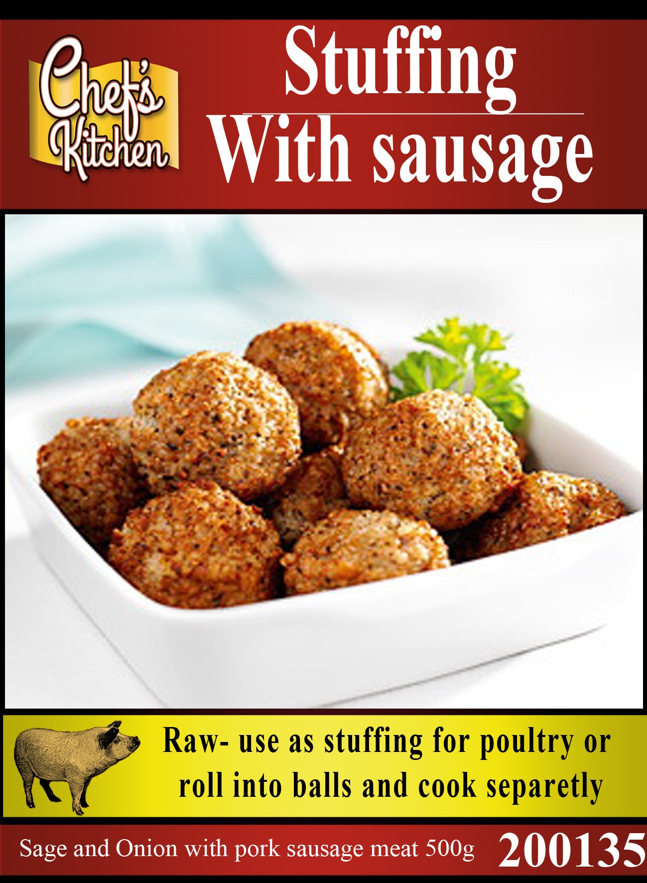Stuffing (sausage sage and onion) 500g