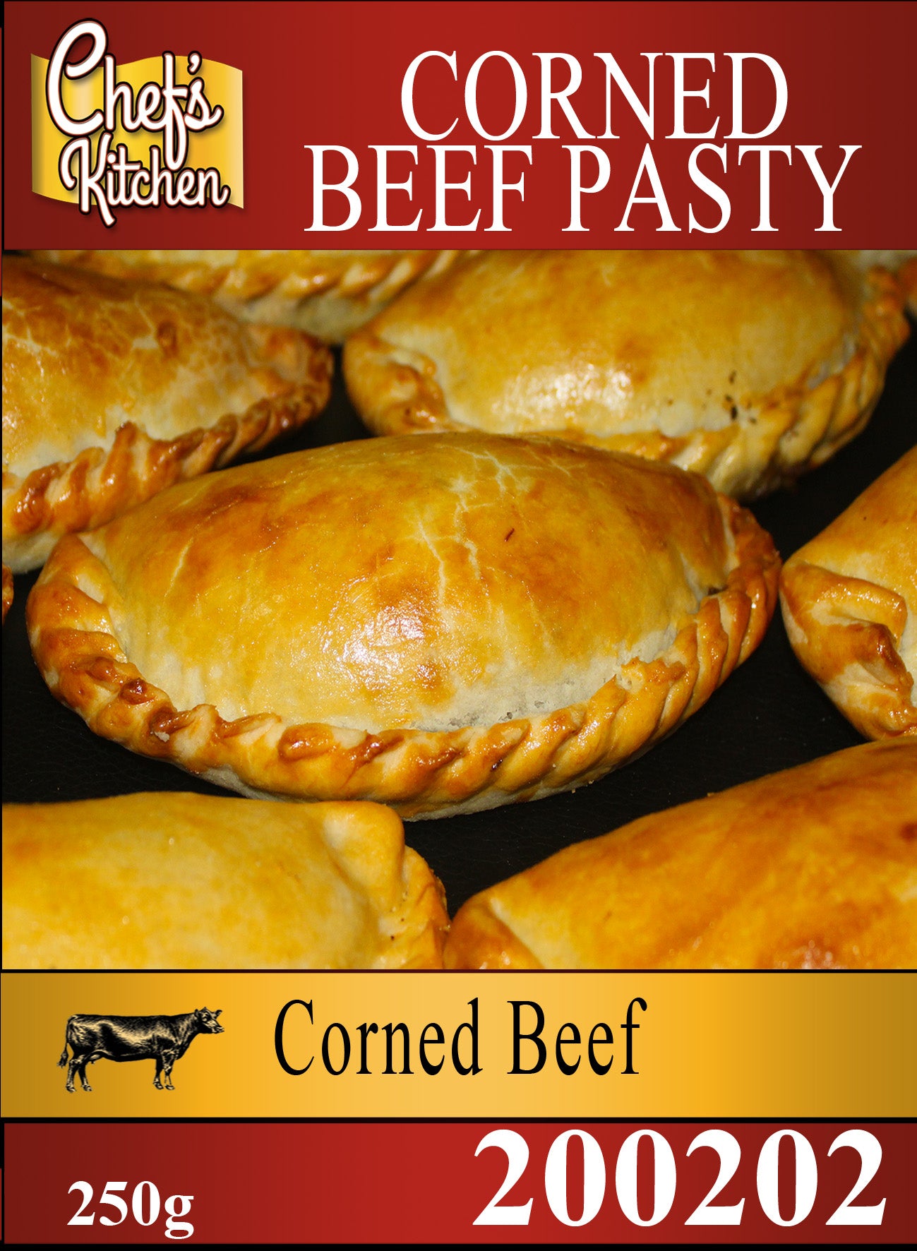 Corned Beef Pasty 250g - พาย เนื้อ เค็ม
