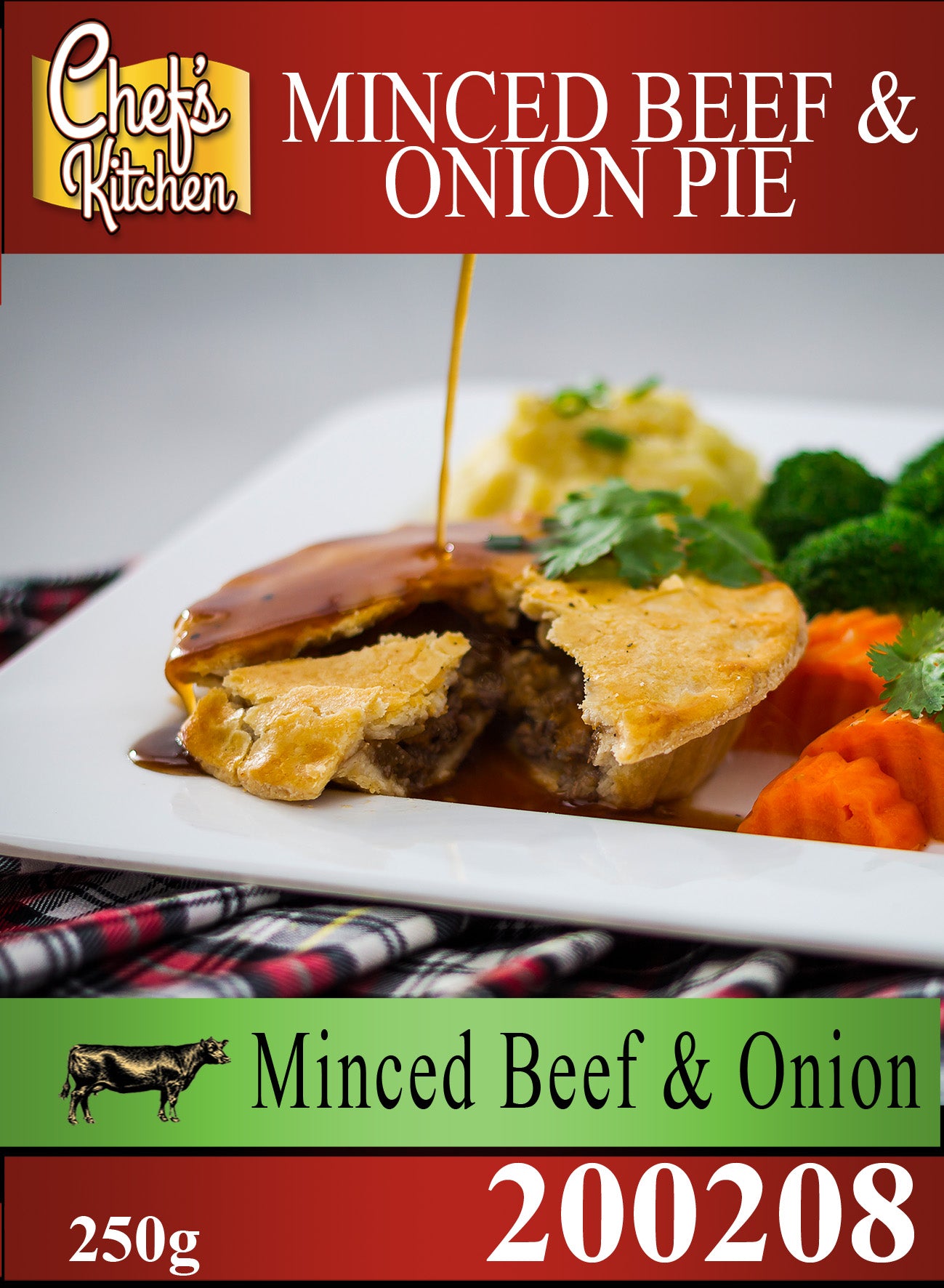 Minced Beef & Onion Pie 5" 250g – เนื้อสับหัวหอม