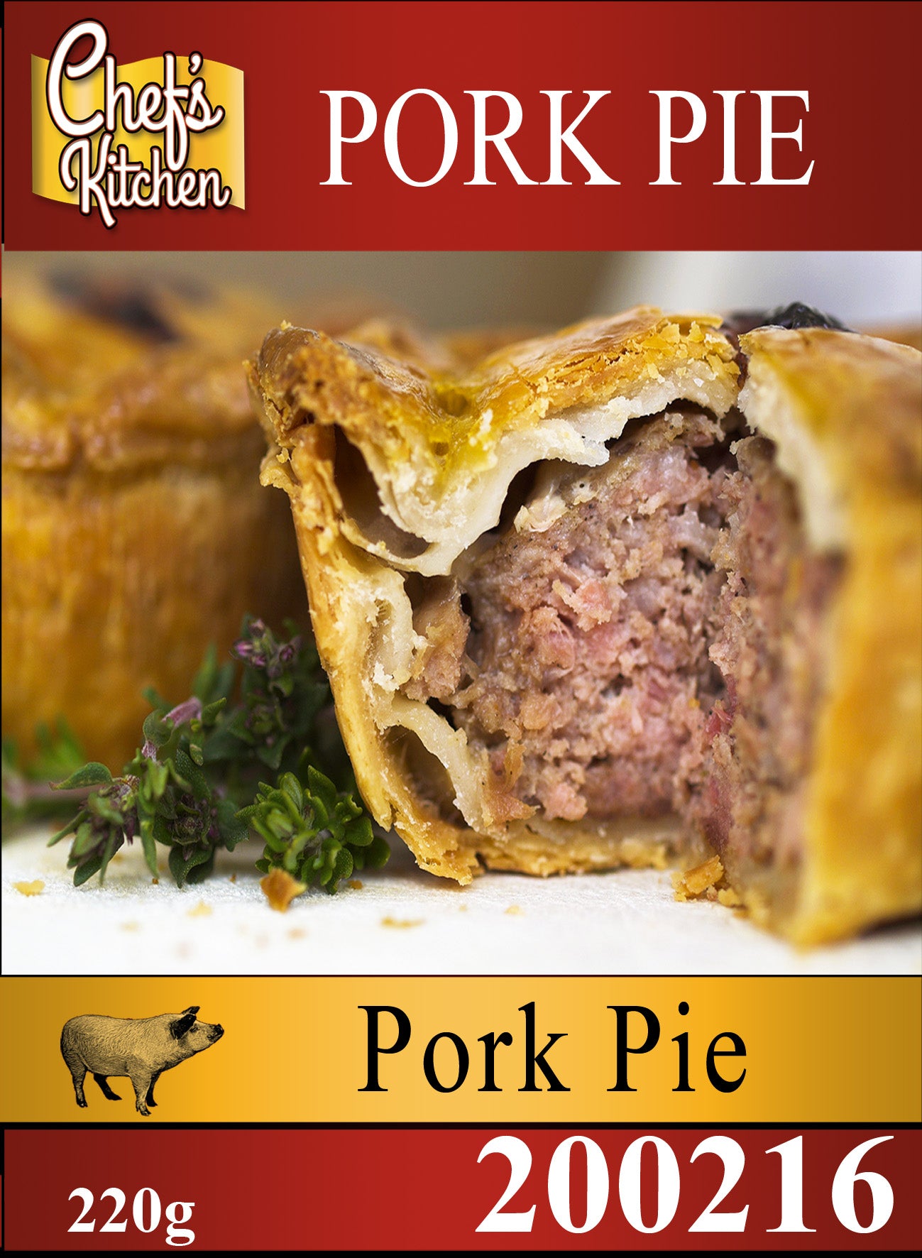 Pork Pie (English) 220g – พายหมู