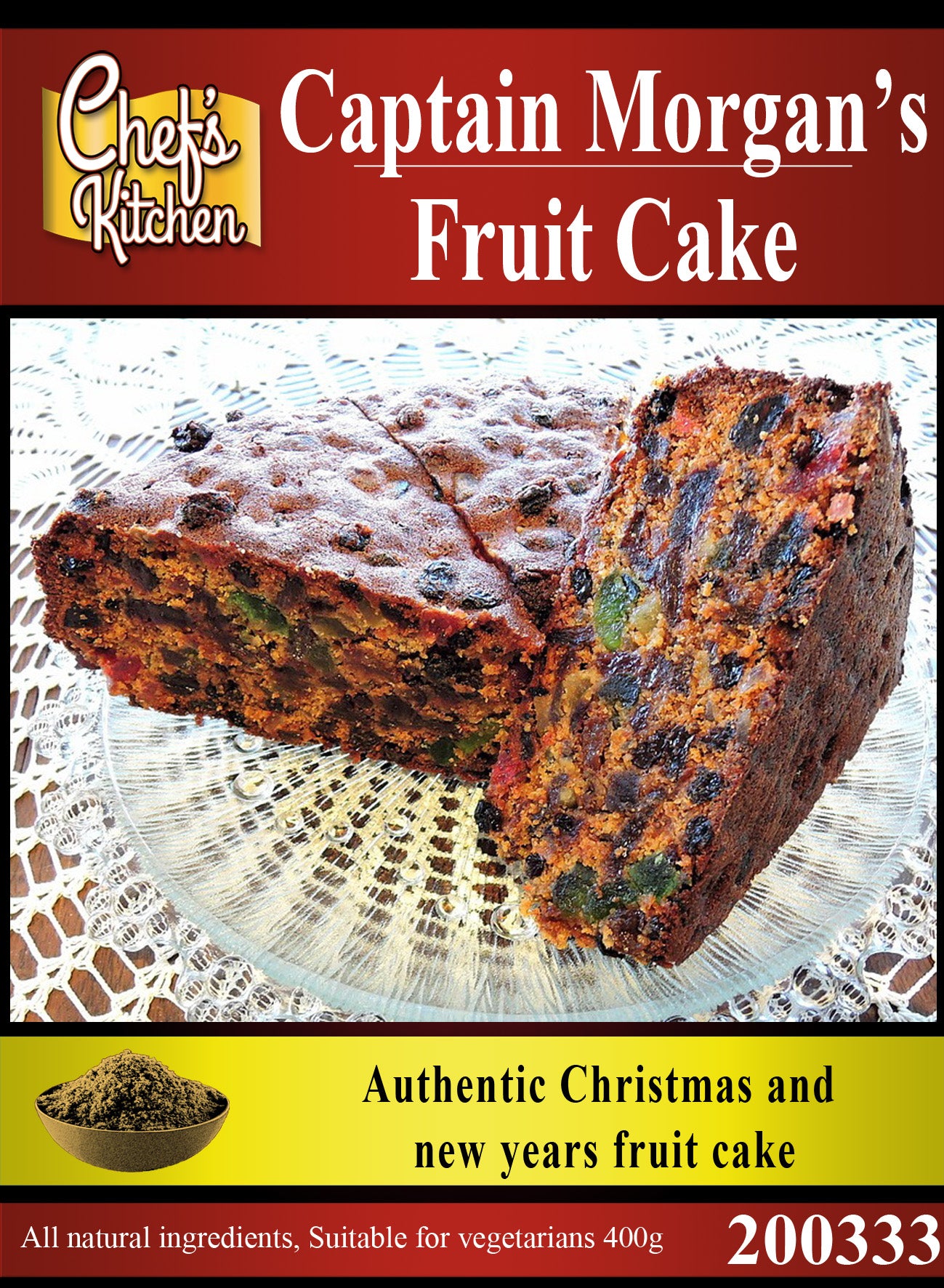 Christmas Fruit Cake 400g
