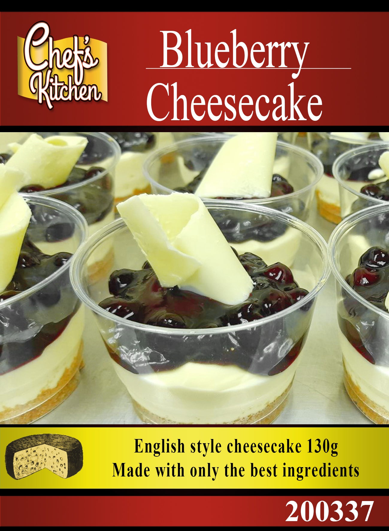 Blueberry cheesecake 145g