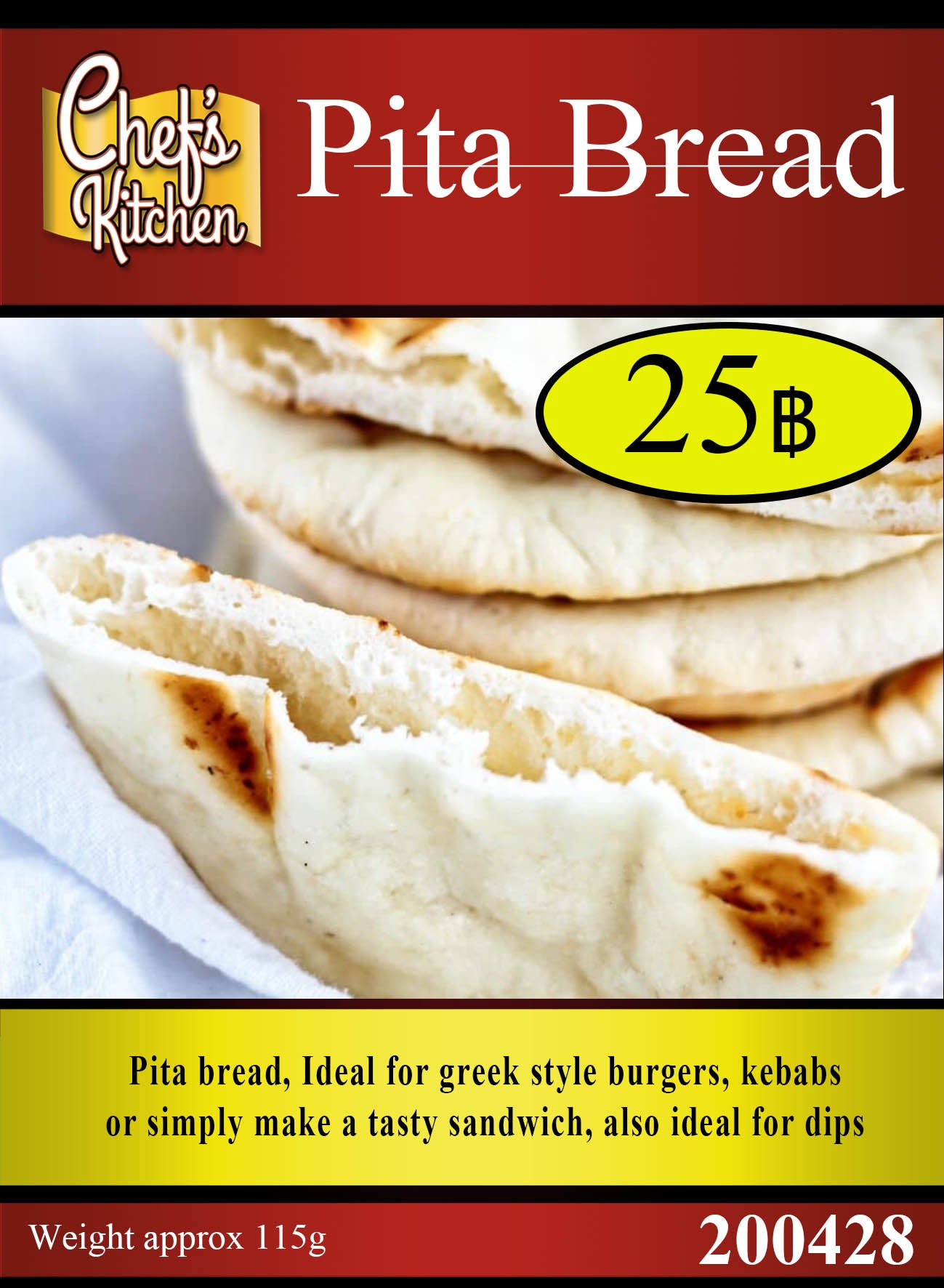 Pita Breadx1 (100g)