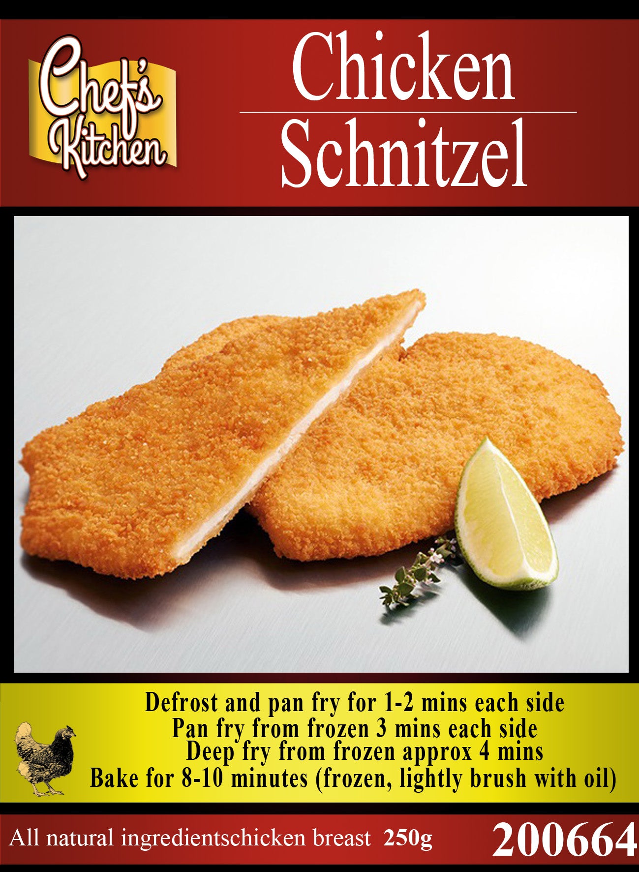 Chicken Schnitzel 250g