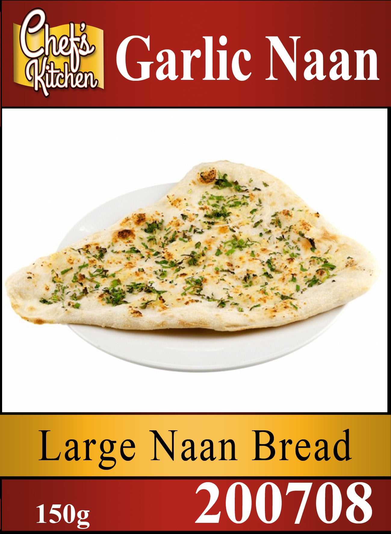 Garlic Naan 150g – ขนมปังนานกระเทียม
