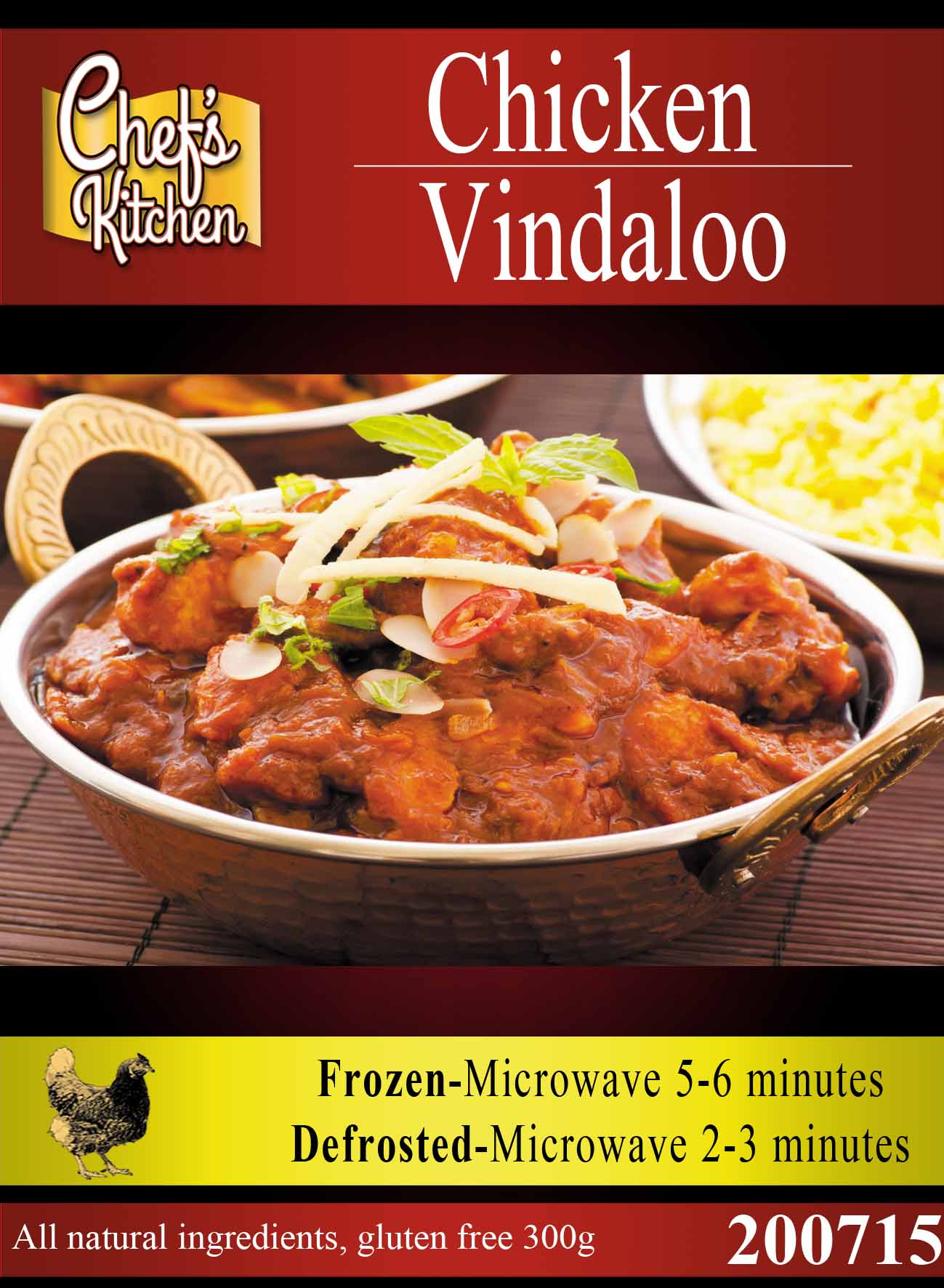 Chicken Vindaloo 300g - วินดารูห์