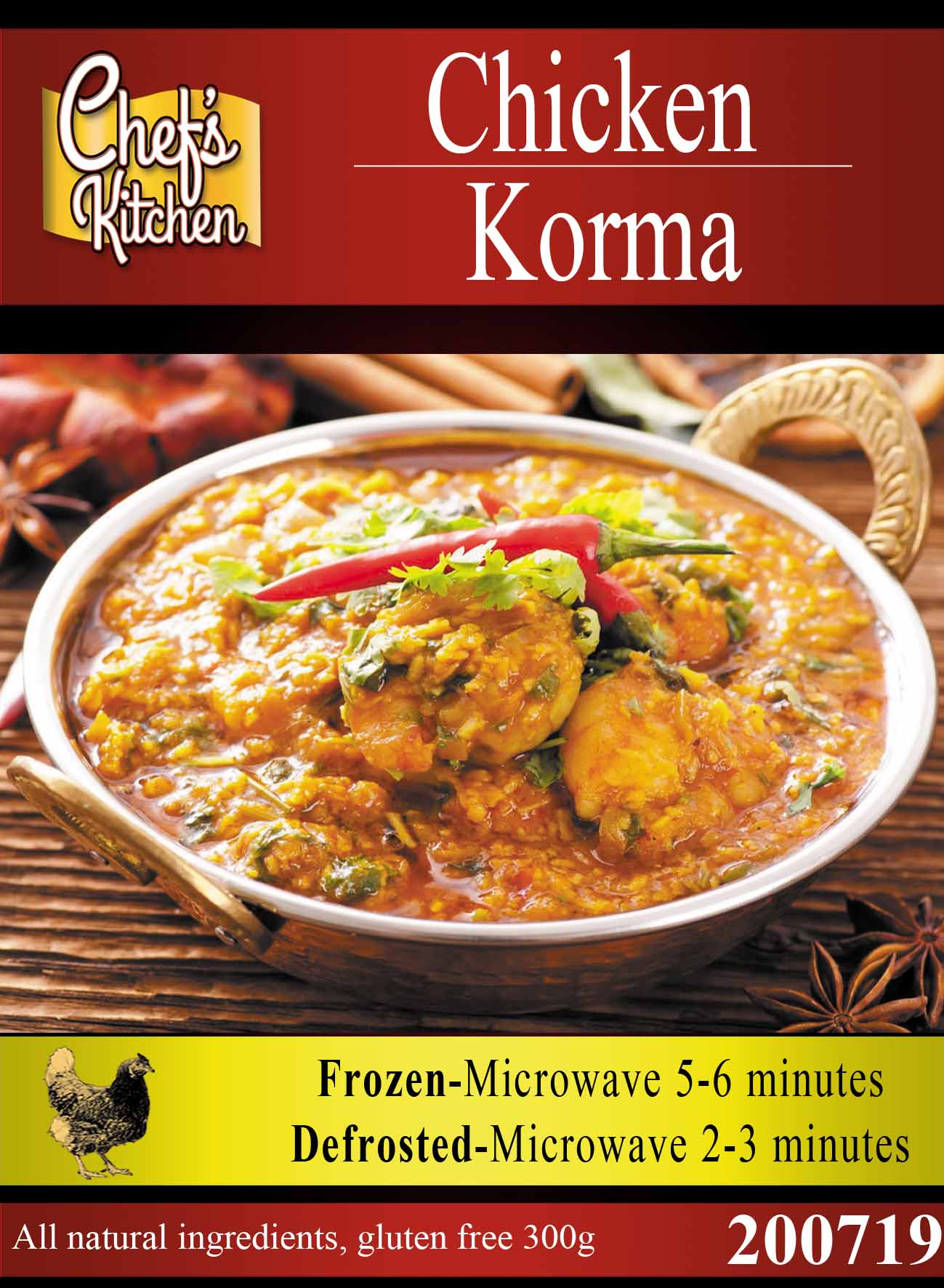 Chicken Korma 300g – โคลม่าไก่