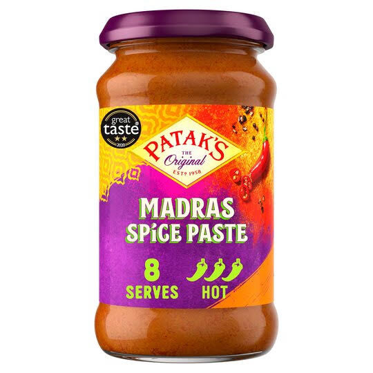 Pataks Madras Spice Cooking Paste 283g