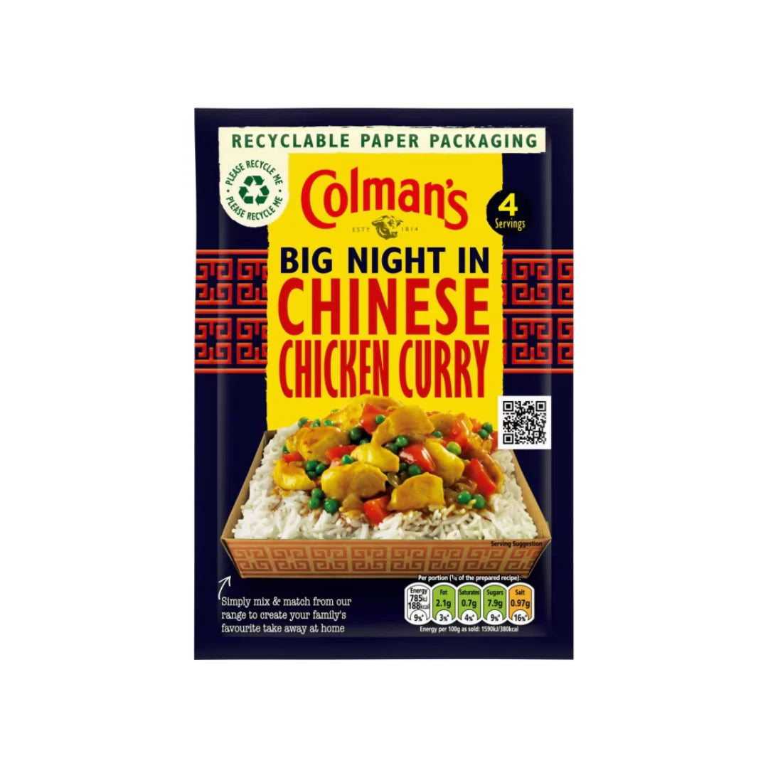 Colmans Chinese Chicken Curry Mix 47g