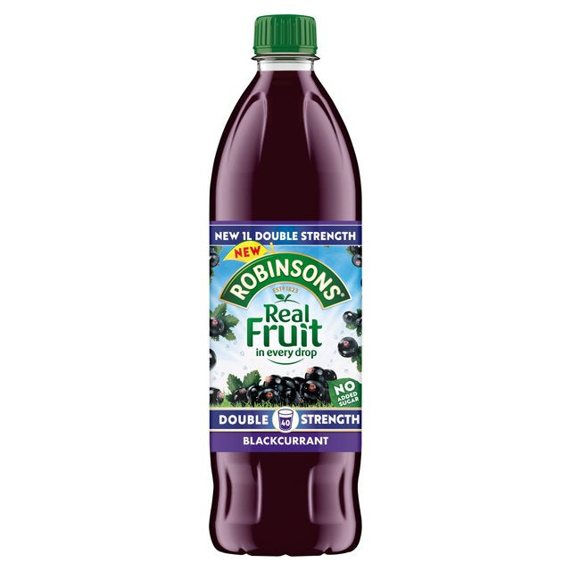 Robinsons Double Strength Blackcurrant 1 Litre