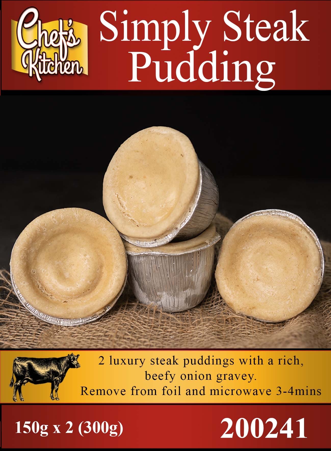 Simply Steak Pudding 300g (2 x 150g)