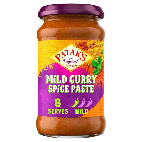 Pataks Mild Curry Cooking Paste 283g