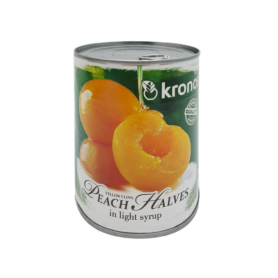 Kronos Yellow Cling Peach Halves in Syrup 820g