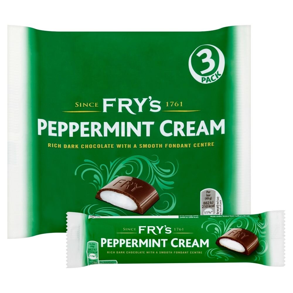 Frys Peppermint Cream 3*49g 147g