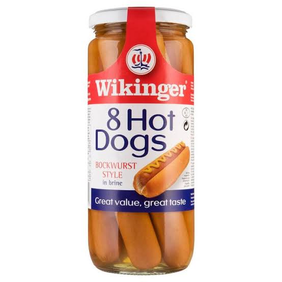 Wikinger Bockwurst in Brine 550g