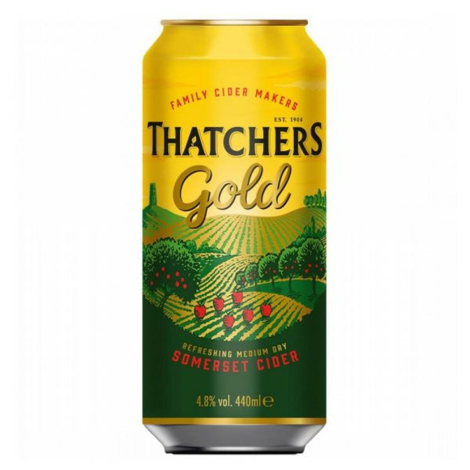 Cider Thatchers Gold 500ml Can