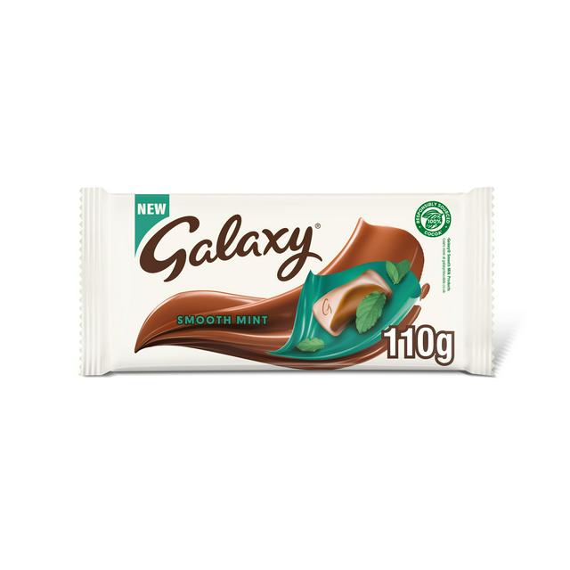 Galaxy Mint Chocolate Bar 110g