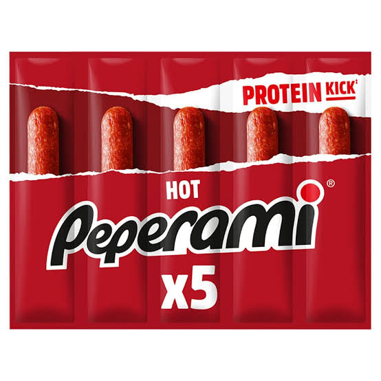 Peperami Hot 5 Pack 5*22.5g 112.5g