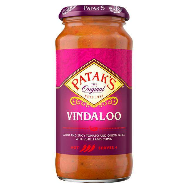 Pataks Vindaloo Cooking Sauces 450g