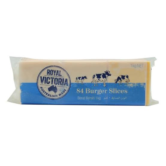 Royal Victoria Burger Slices Coloured IKg 84 Slices