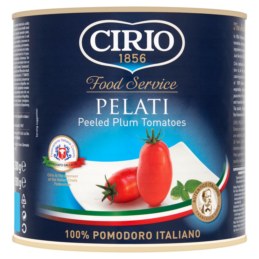 Cirio Peeled Tomatoes 2500g