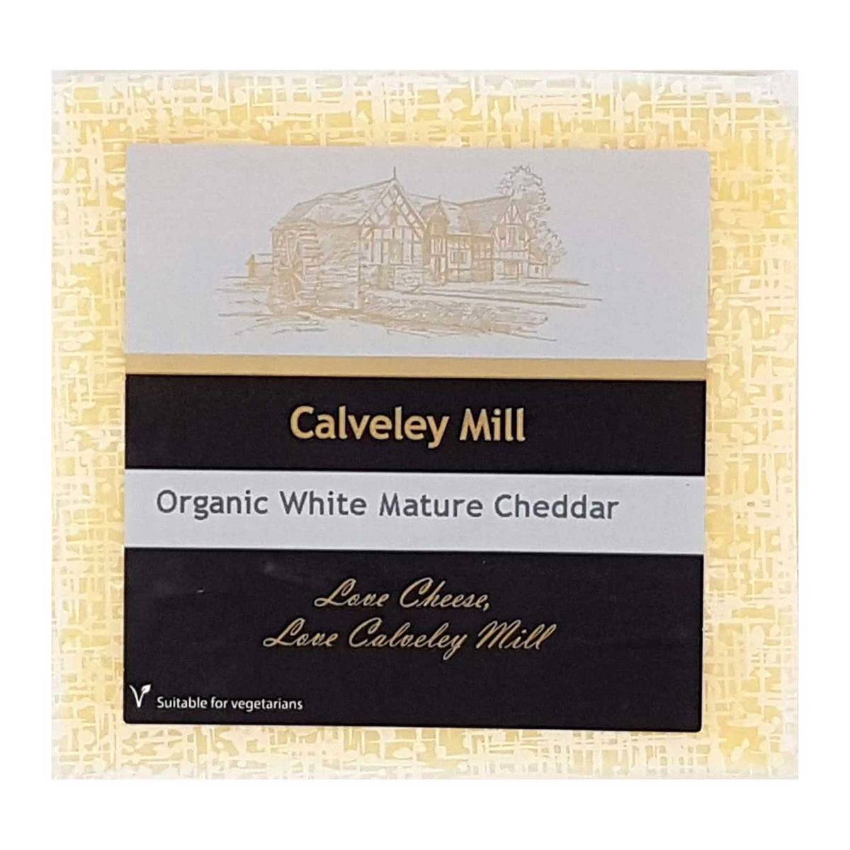 Calveley Mill White Mature Cheddar 200g