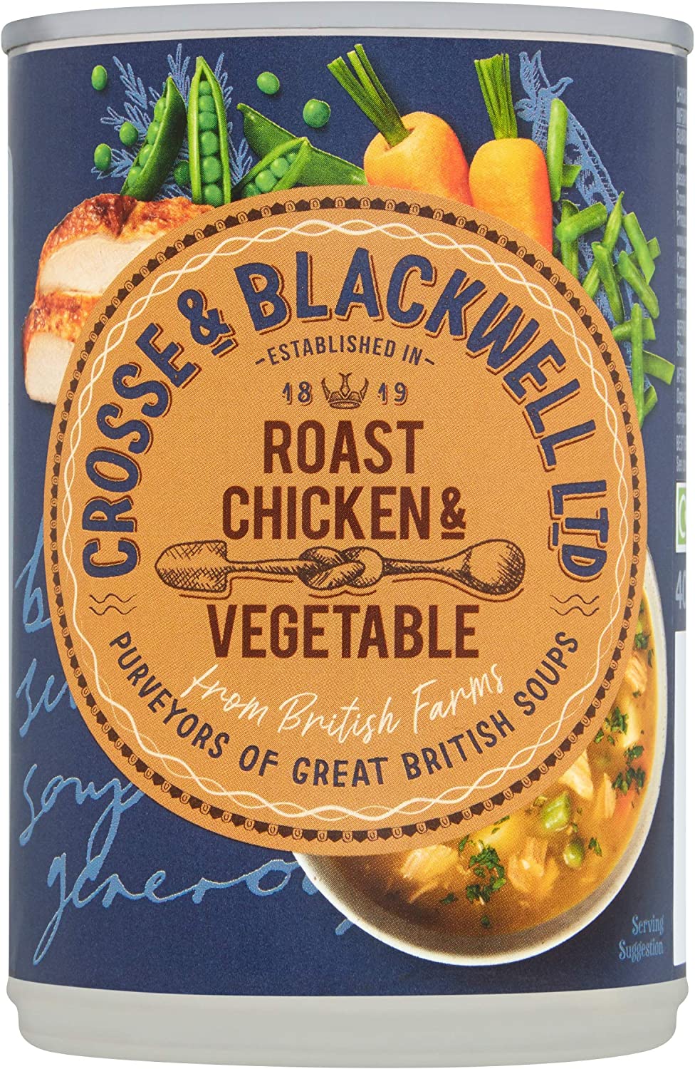 Crosse & Blackwell Roast Chicken and Vegetable Soup 400g