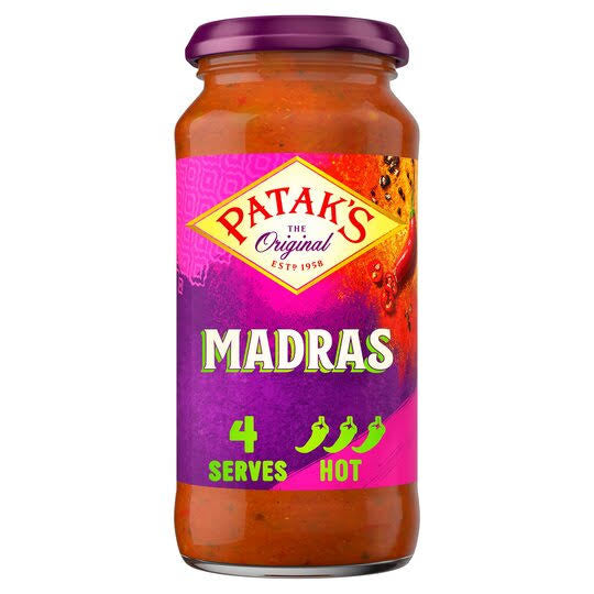Pataks Madras Cooking Sauce 450g