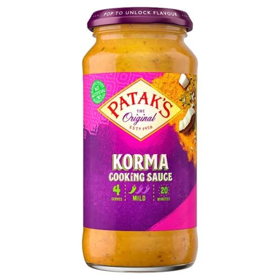 Pataks Korma Cooking Sauce 450g