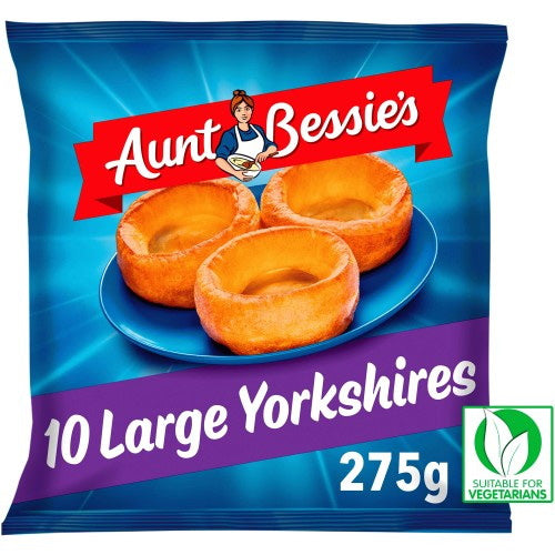 Aunt Bessies Proper good Yorkshire 10 PACK Puddings 275g