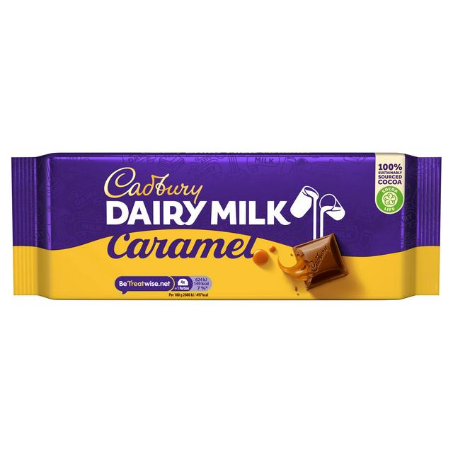 Cadbury Dairy Milk Caramel Chocolate 180g