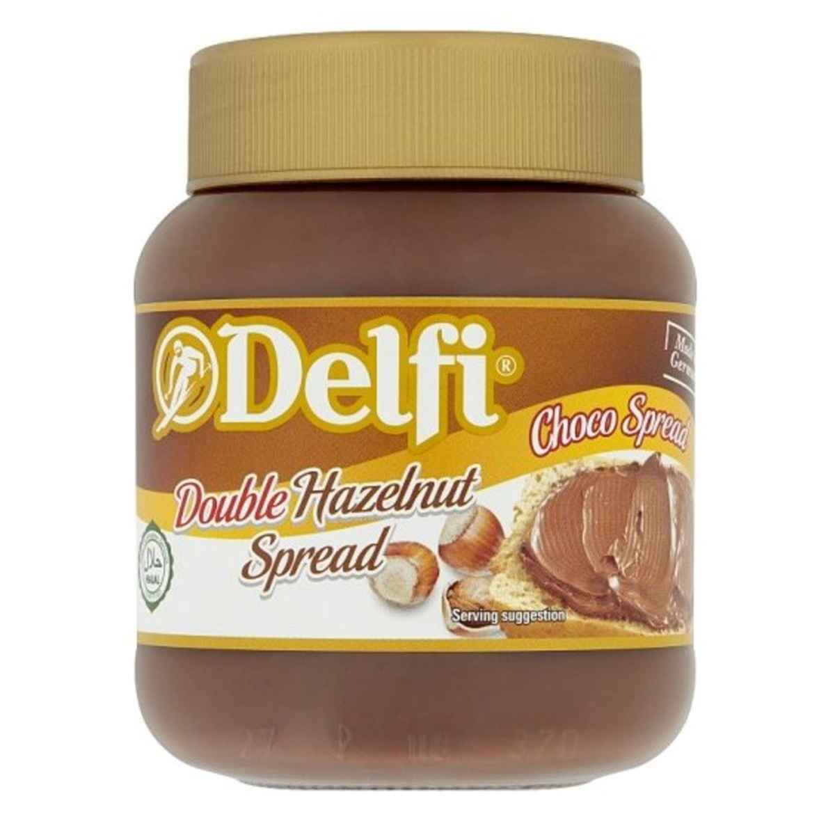 Delfi Double Hazelnut Spread 350g