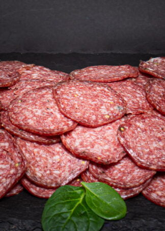 Garlic Pork salami (Sliced 1.5mm) 100g