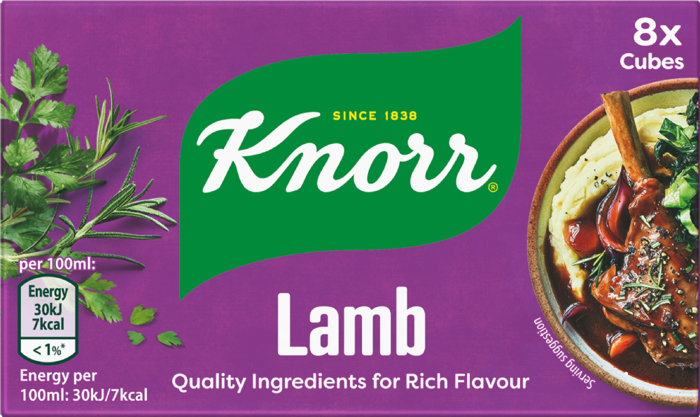 Knorr lamb Stock Cube 80g