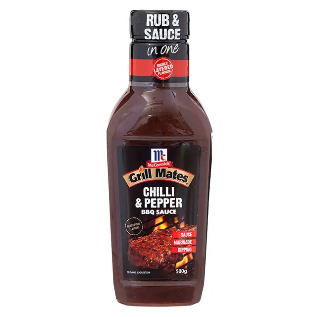 MCCORMICK Chilli & Pepper BBQ Sauce 500 g.