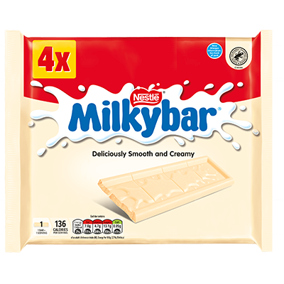 Nestle Milkybar White Chocolate Multipack 4*25g 100g