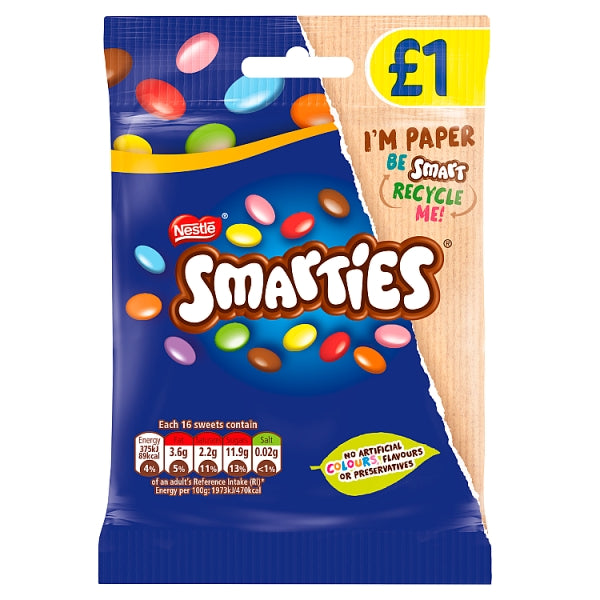 Nestle Smarties Pouch 87g