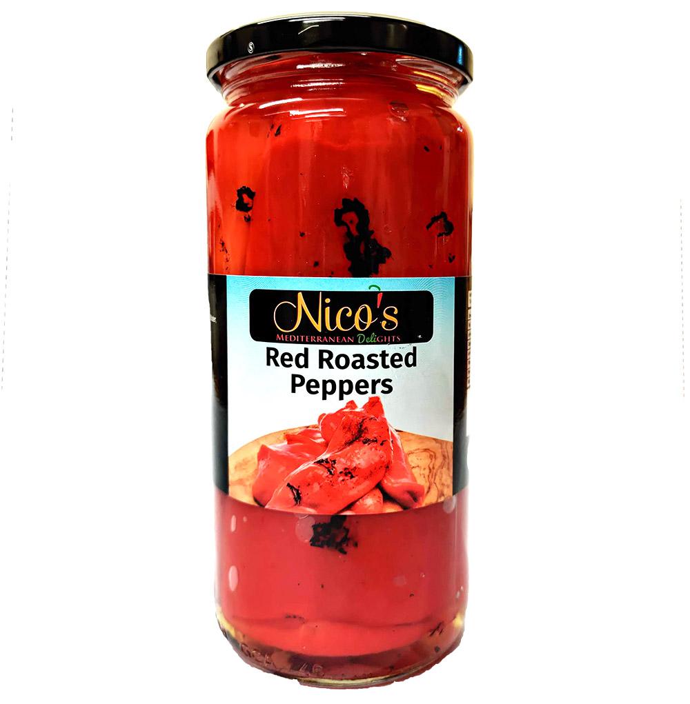 Nico's Red Roasted Peppers Mediterranean