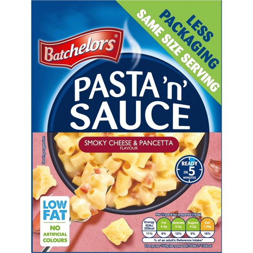 Batchelors Pasta and Smoky Cheese and Pancetta 90g