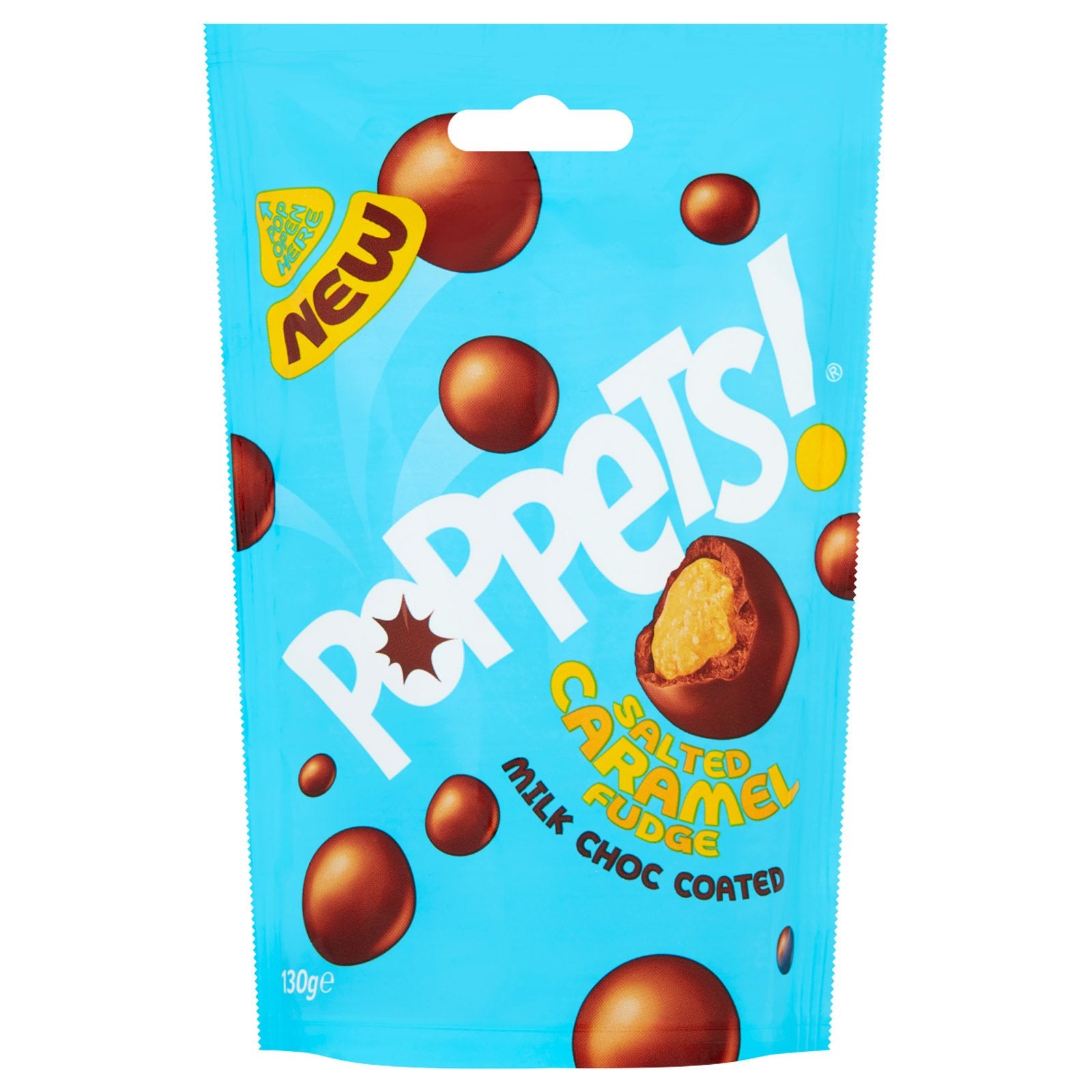 Paynes Poppets Salted Caramel Fudge Pouch 130g