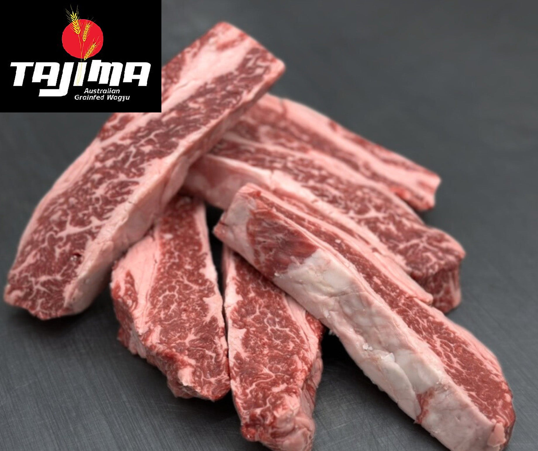 Tajima Wagyu Intercostal Beef Rib Fingers Marbling Score 4/5 1KG