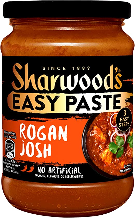 Sharwoods Easy Paste Rogan Josh 280g