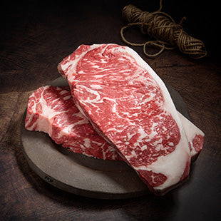 Tender Valley Australian Angus Striploin Marbling Score 4+(Approx 320g)