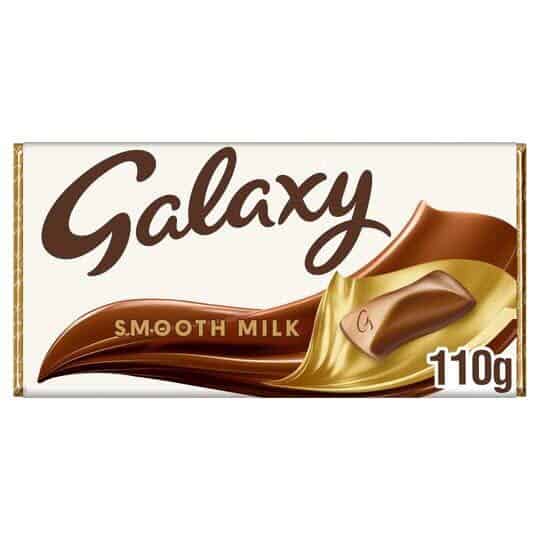 Galaxy Smooth Milk Chocolate 110g