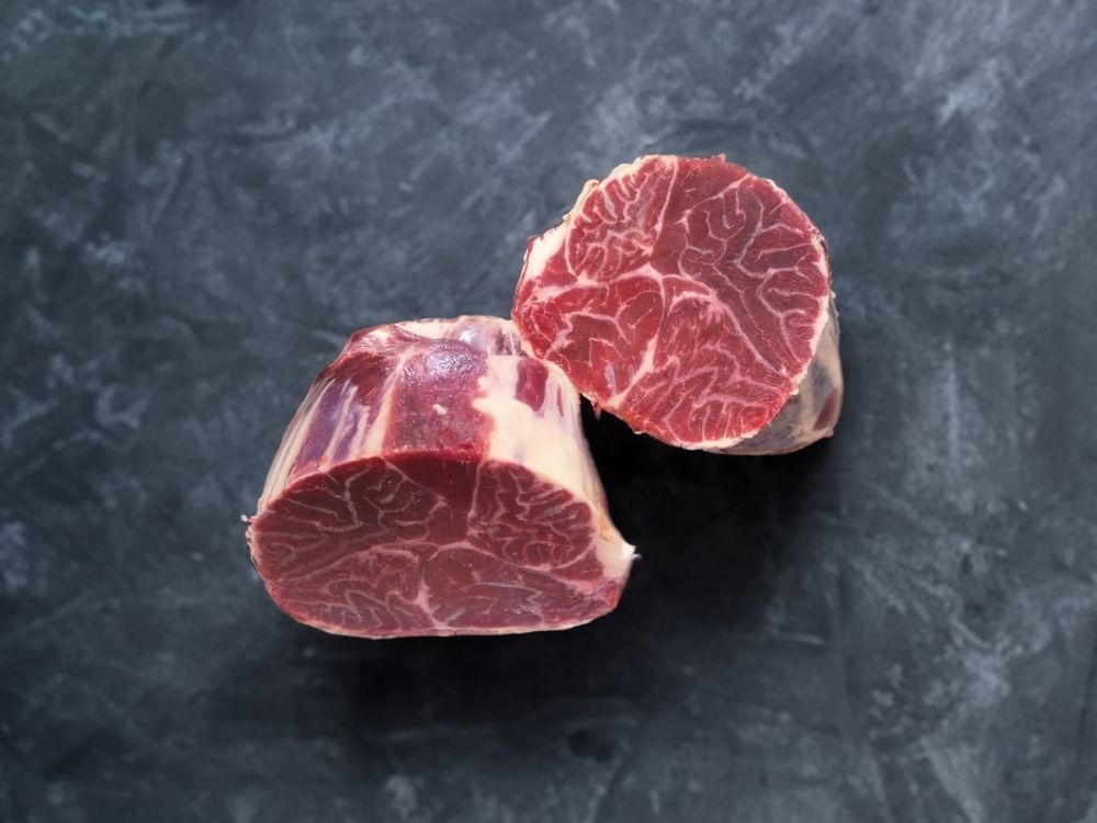 Beef JAC Wagyu Heel Muscle Bone in Mbs 8/9 1kg (Full piece is 4kg Appox)