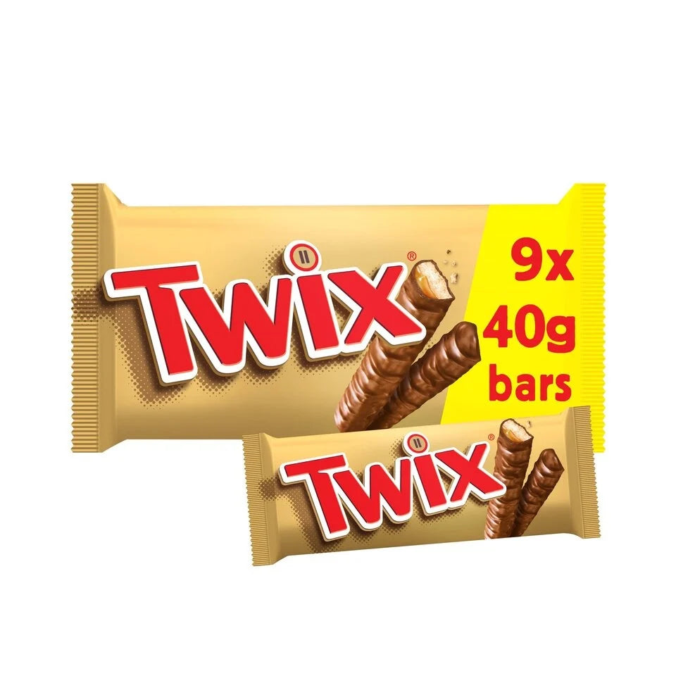 Twix (Mars) Snack Size Twin Bars 9*40g 360g