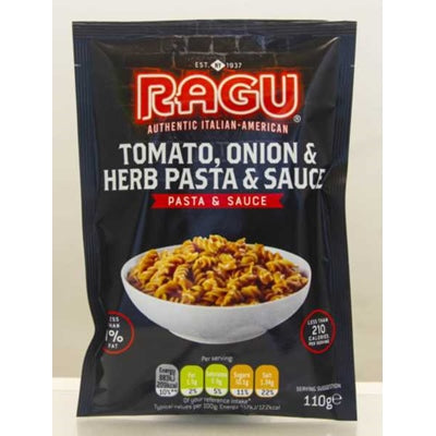 Ragu Tomarto Onion & Herb Pasta & Sauce 110g